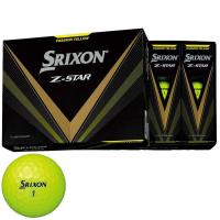 2023年モデル ダンロップ スリクソン SRIXON Z-STAR ゼットスター ゴルフボール 1ダース 12球入り プレミアムパッションイエロー | 有賀園ゴルフテラス アウトレット