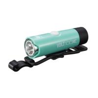 キャットアイ HL-EL051RC USB充電式 VOLT100XC チェレステ LED ライト  自転車 | アリスサイクル Yahoo!店