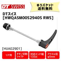 DT SWISS HWQASM00S2940S RWS スキュワー 5/135 リア用 チタンシャフト 自転車 ゆうパケット発送 送料無料 | アリスサイクル Yahoo!店
