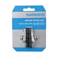 SHIMANO シマノ BR-6700 R55C3 シューセット ペア シルバー 1ペア Y8G698080 自転車 ゆうパケット/ネコポス送料無料 | アリスサイクル Yahoo!店