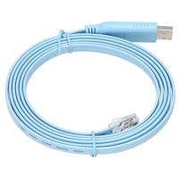 KAUMO CONSOLE(RJ45) USB変換 コンソールケーブル (ブルー 1.8m FTDIチップ) | Ariys shop