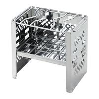 キャプテンスタッグCAPTAIN STAG バーベキューコンロ 焚火台 1台3役 折りたたみ カマド スマートグリル B6型 バッグ付 3段階調節可能 UG-43 シルバー | Ariys shop