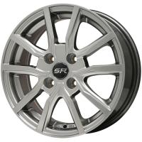 【新品 軽自動車】 夏タイヤ ホイール4本セット 165/55R14 ミレバー ハーモニック MP247(限定) ブランドル N52 14インチ | アークタイヤ