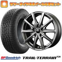 225/65R17 夏タイヤ ホイール4本セット BFグッドリッチ トレールテレーンT/A ORWL (5/114車用) MID ユーロスピード V25 17インチ | アークタイヤ