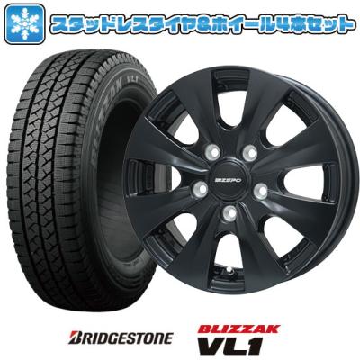 ブリザック VL1 自動車 冬タイヤ、ホイールセット(本数:4本 ブリザック VL1 自動車 冬タイヤ、ホイールセット(本数:4本