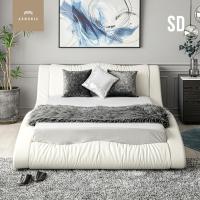 ベッド ベッドフレーム セミダブル モダン 北欧 アルモニアのレビュー