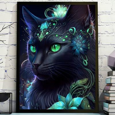 趣味絵画：かわいい黒猫の作品 趣味絵画：かわいい黒猫の作品 趣味絵画：