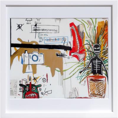 バスキア風　木枠　キャンパス画　30×20cm 画材の専門店］e-画材.com 木枠P（Paysage・風景型） P