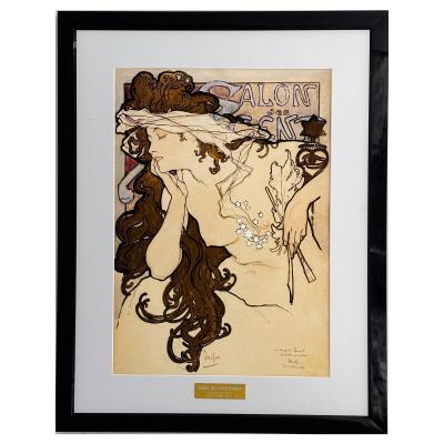 ミュシャ レプリカ（洋画）｜絵画｜美術、工芸品 | 楽器、手芸