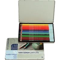 ヴァンゴッホ　水彩色鉛筆 12色セット | アート銀座屋ヤフー店