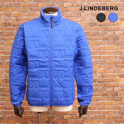 J.LINDEBERG ジェイリンドバーグ　バックロゴ　ナイロンジャケット 青系 J.LINDEBERG ブルゾン アウター 「J.LINDEBERG/GOLF」バック