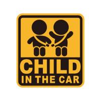 マグネットタイプ 外貼りタイプ 安全運転 セーフティサイン CHILD IN THE CAR セイワ WA123 | 雑貨&カー用品 アーティクル