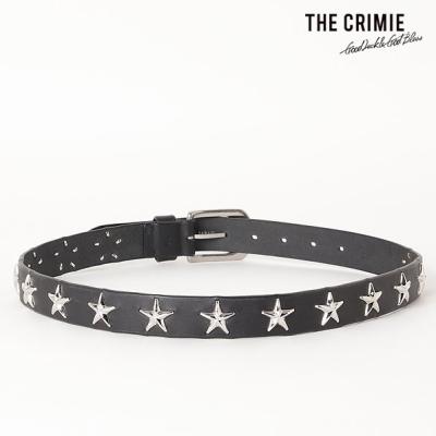 2025 秋冬 先行予約 メーカー取り寄せ対応 CRIMIE クライミー CR LOGO LETTRER STUDDED BELT ベルト キャンセル不可 atfacc CRIMIE（クライミー） 2025 秋冬 先行予約 メーカー取り寄せ対応