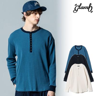 glamb（グラム） Tシャツ glamb Waffle Augusta Cutsew 送料無料