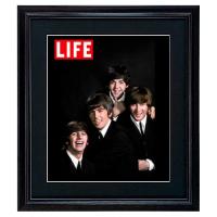 LIFE ポスター 額入り S 「ビートルズ」絵画 玄関 書斎 棚 飾り おしゃれ アートフレーム 額入り アートパネル アメリカ | 壁面装飾 内装用壁アート ARTLABO