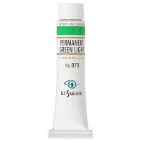 [ メール便可 ] クサカベ 専門家用 油絵具 073 パーマネントグリーン ライト 6号 20mL 1本 油絵の具 Permanent Green Light | 画材・ものづくりのアートロコ