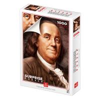ジグソーパズル・D-Toys・77578 Surprise Puzzle : Caricature of Benjamin Franklin 1000 ピース  47×68 cm | ART PUZZLE STORE