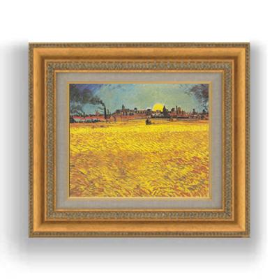 ゴッホ 麦畑（絵画）｜美術、工芸品 | 楽器、手芸、コレクション の