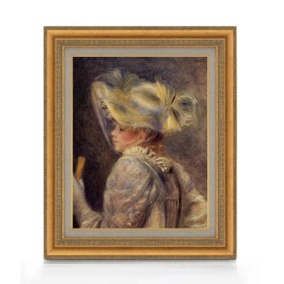 ルノワール帽子の女（絵画）｜美術、工芸品 | 楽器、手芸