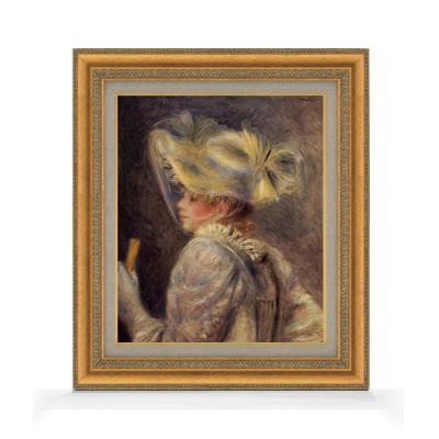 ルノワール帽子の女（絵画）｜美術、工芸品 | 楽器、手芸