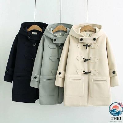 白 ダッフルコート ロング（女子学生服） | ファッション のおすすめ 