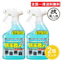 技職人魂 硝子職人 500ml 2個セット 硝子専用洗浄剤 ガラスクリーナー 允・セサミ | ASストア