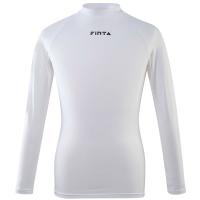 フィンタ（FINTA）　FTW7028　001　ホワイト　サッカー　ジュニア ハイネック インナーシャツ　20SS | アンドウスポーツ