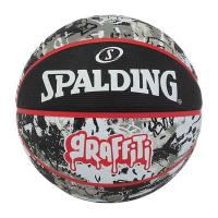 スポルディング （SPALDING）　84-521J　バスケットボール　ボール　グラフィティ ブラック×レッド SIZE5　21FW | アンドウスポーツ