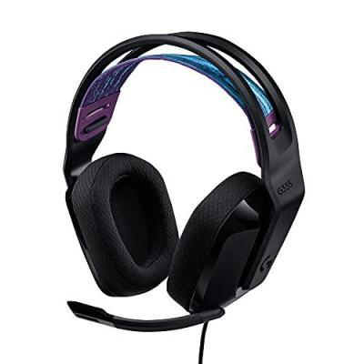 Logicool G733 ヘッドセット G733超軽量、ワイヤレス ゲーミング ヘッドセット