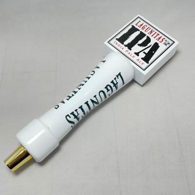 ビアタップ ハンドル B12 LAGUNITAS IPA ホワイト シフトノブ にも