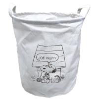 SNOOPY ランドリーバスケット M スヌーピー 折りたたみ