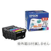 IC4CL76 エプソン 純正 インクカートリッジ 地球儀 大容量 4色パック EPSON 箱なし PX M5040F M5041F M5080F M5081F S5040 S5080 | アシストYahoo!ショッピング店
