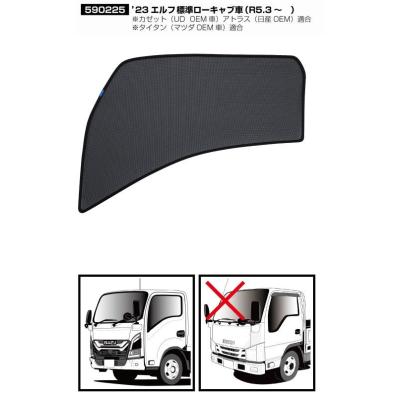 いすゞエルフ（自動車用 フィルム、カーテン、日よけ用品）｜自動車