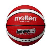 [molten]モルテン ゴムバスケットボール5号球 GR5 (BGR5-RW) レッド×ホワイト[取寄商品] | ASPOアスリート