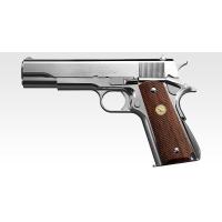 東京マルイ　COLT GOVERNMENT Series'70 Nickel Finish　コルトガバメント　シリーズ７０　ニッケルフィニッシュ　ガスブローバック　ガスガン　１８才以上 | ASSAULT