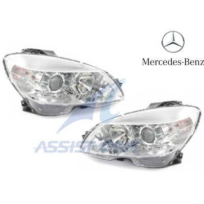 w204 前期 ヘッドライト（ランプレンズASSY）｜ライト、レンズ｜自動車