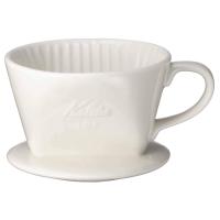 カリタ(Kalita) コーヒー ドリッパー 陶器製 1~2人用 ホワイト 101-ロト #01001 | アスチルベshop