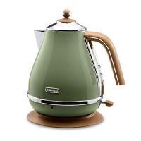 デロンギ(DeLonghi) 電気ケトル ?アイコナ・ヴィンテージ コレクション ?オリーブグリーン 1.0L ?KBOV1200J-GR | ASU