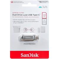 【並行輸入品】SanDisk サンディスク SDDDC4-128G-G46 Ultra Dual Drive Luxe USB Type-C シルバー 128GB | アスビック