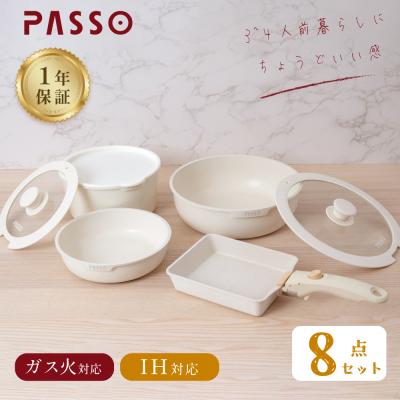 【新品未使用】 MIEEL 調理器具セット IH対応　◾️5点セット◾️ 鍋、フライパンセット｜鍋、グリル｜調理器具｜キッチン、日用品