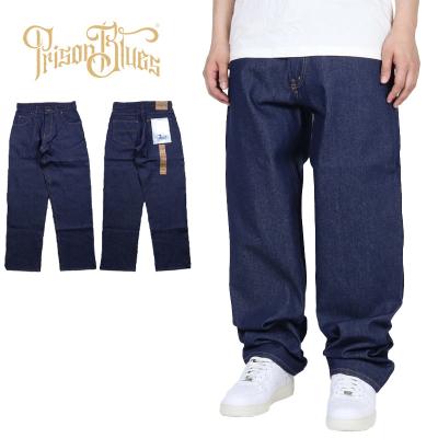 新品未使用級！プリズンブルー インディゴ デニムパンツ W38 PRISON BLUES メンズボトムス、パンツ（インチ：38インチ