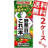 送料無料 カゴメ 野菜一日これ一本 200ml紙パック 48本(24本×2ケース) | アットコンビニ ヤフー店