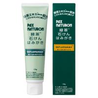 パックスナチュロン 緑茶石けんはみがき 120g 太陽油脂 PAX NATURON | アットツリーヤフー店