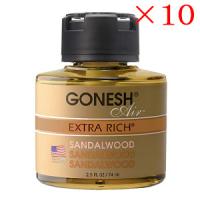 ガーネッシュ GONESH LIQUID AIRFRESHENER SANDALWOOD ×10セット | アットBeauty Yahoo!店