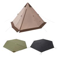 テント ロゴス Tradcanvas VポールTepee400セット-BB | アット防災