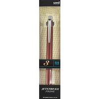 三菱鉛筆 3色ボールペン ジェットストリームプライム 0.5 ダークボルドー SXE3300005D65 | アットコレット