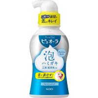 ピュオーラ 泡で出てくるハミガキ 190ml 口臭/歯周病予防 フレッシュミントの香味 単品 | アットコレット