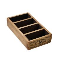収納 ボックス 木製 小物入れ 名刺サイズ整理 ダルトン ウッデン ボックス フォー ビジネスカード アンティークフィニッシュ | アットイーズ