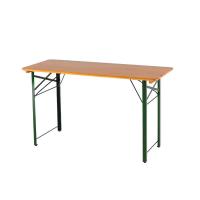 折りたたみテーブル アウトドア 130cm ダルトン ビア テーブル 130 ダークグリーン | アットイーズ