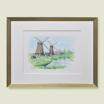 絵画 風景画風車のおすすめ人気商品一覧 通販 - Yahoo!ショッピング